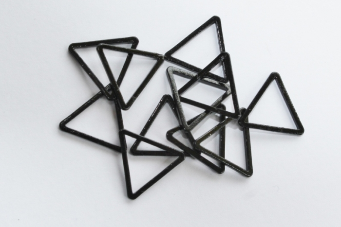 Letali pendentif raccord triangle 12x14mm