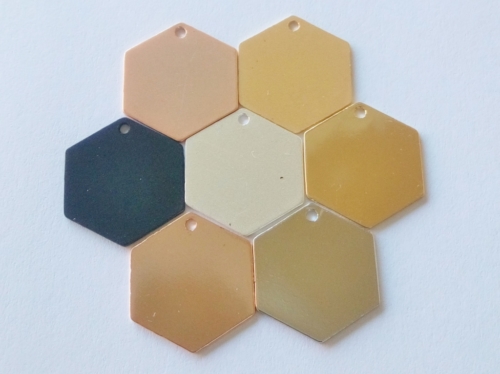 Letali bedel zeshoek hexagon 13x12 mix