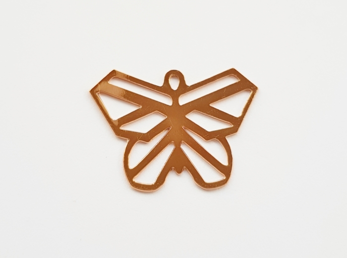 Letali pendentif origami papillon 20x27mm