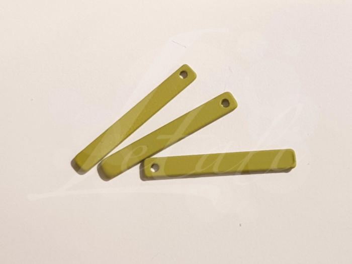 Letali bedel glad staafje 25x3mm rubber